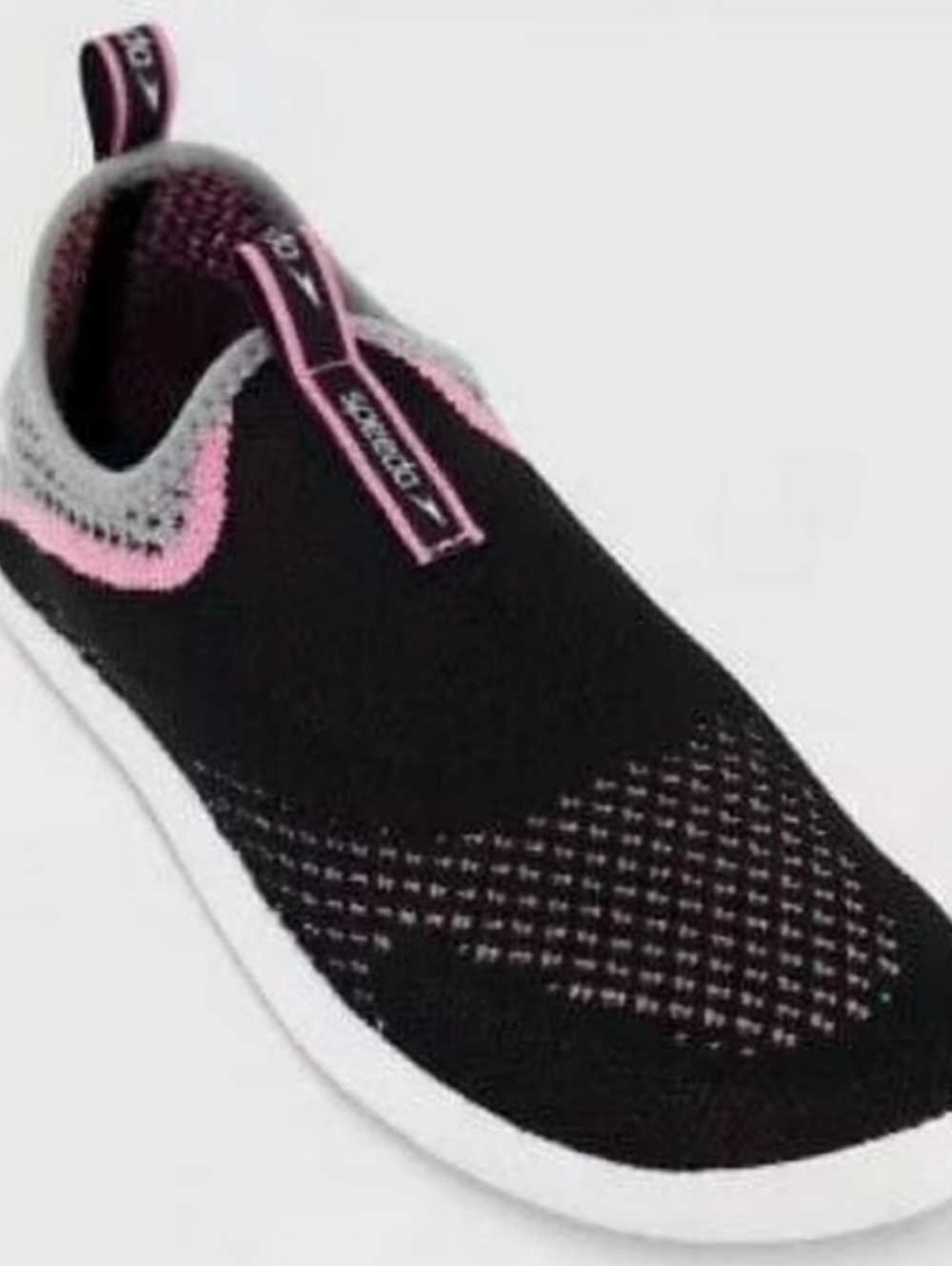 NEW(No Tags) Speedo Womens  Black Surf Walker Strider Slip On Size L (9/10)